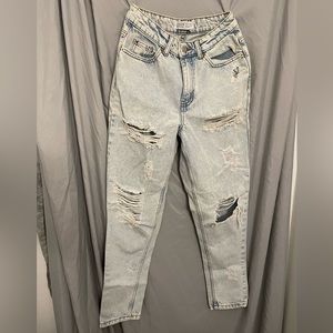 Ripped Mom Jeans